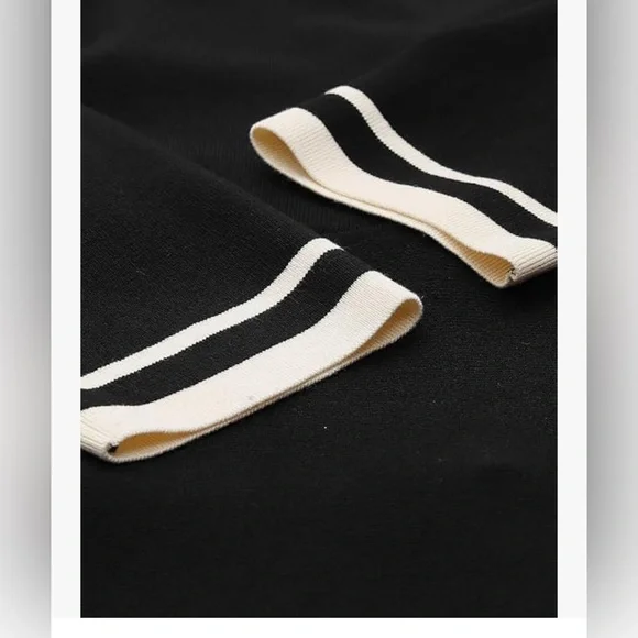 NWOT Elegant Black Double-Breasted Dress XL - Picture 7 of 11